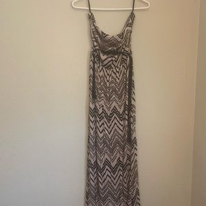 Belted Maxi Dress